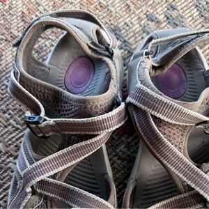 Teva Gray Sandals Comfortable Outdoor Footwear
